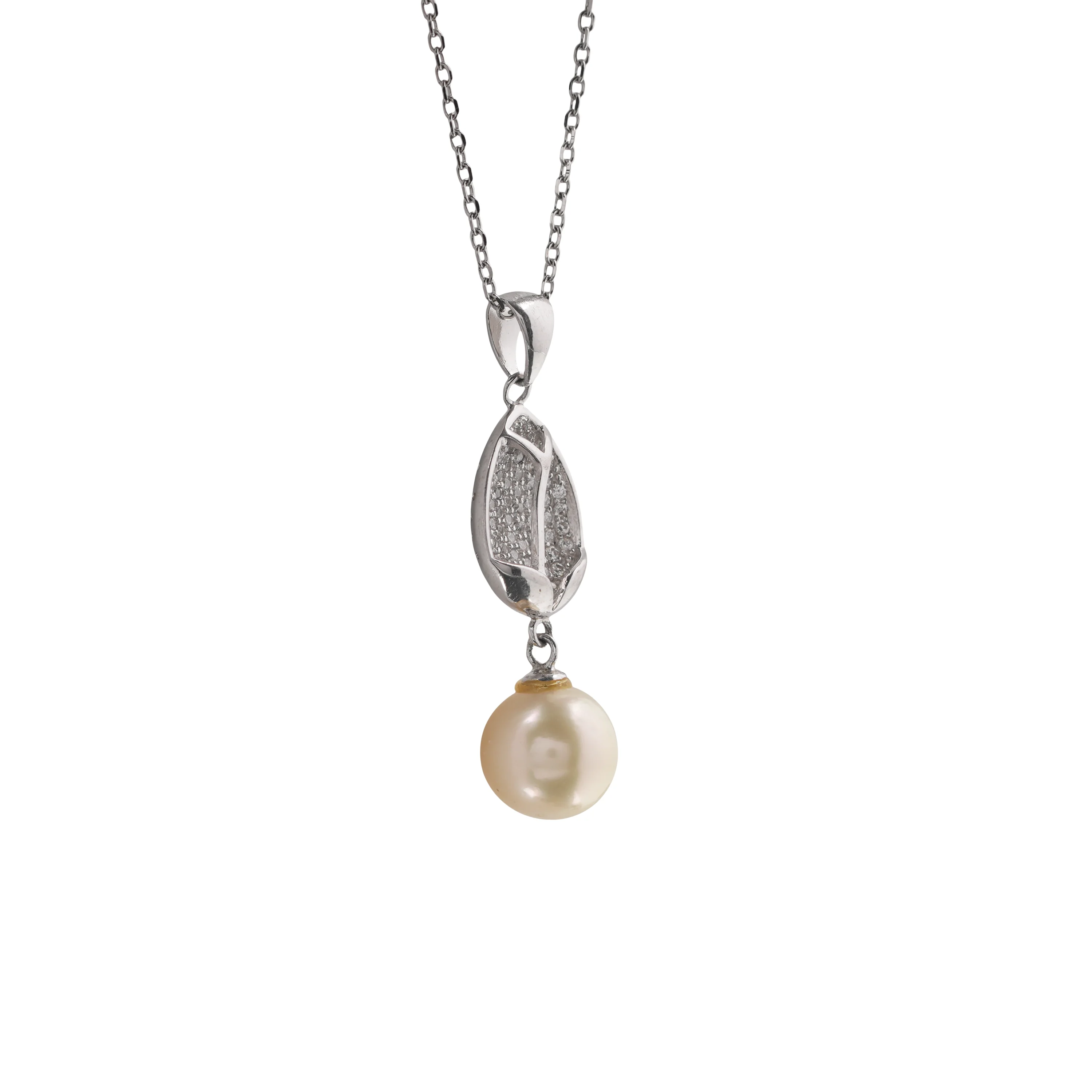 Classic Pearl Jewellery Set – Drop Earrings, Pendant Necklace & Ring with Crystal Accents, Elegant Bridal And Anniversary Gift for Her - Image 7